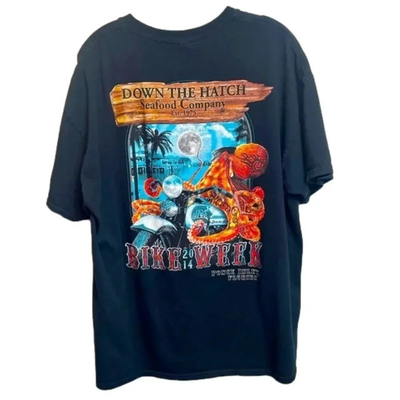 BIKE Week 2014 T-shirt from Ponce Inlet, Florida. - Picture 1 of 8